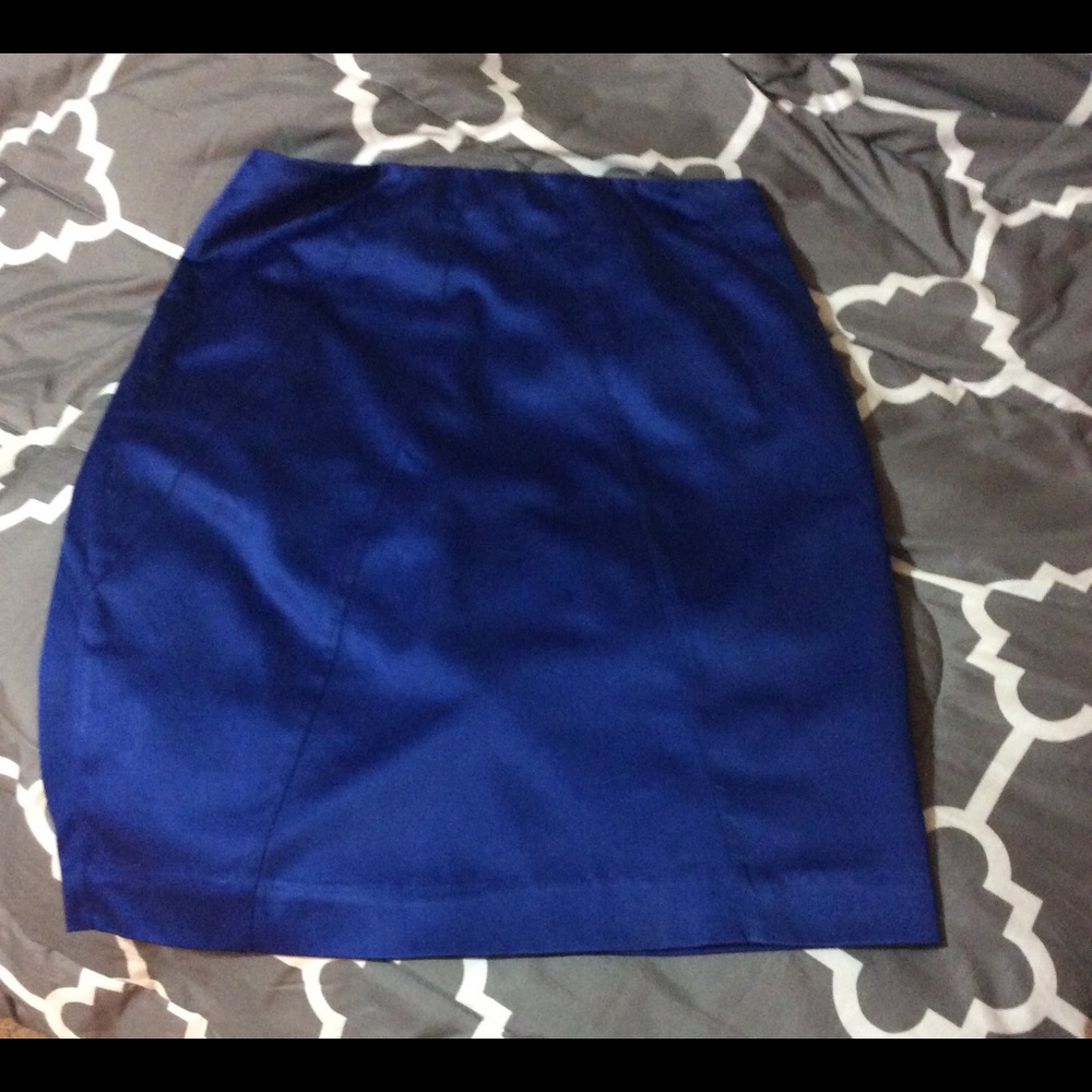 H&M Skirt - Size 8 (royal blue)